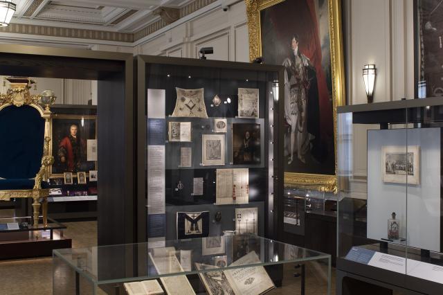 1751-1853, Three centuries of English freemasonry, North Gallery, 2020 ©Museum of Freemasonry, London
