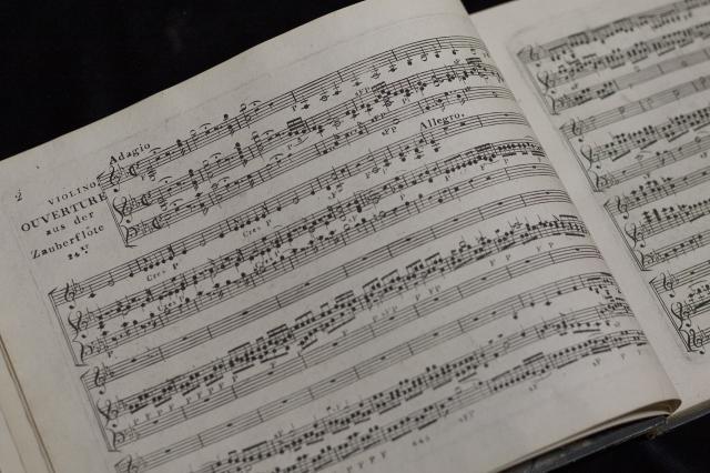 Ouverture zur oper Die Zauberflöte von W.A. Mozart. Published Leipzig, Germany, c1900 ©Museum of Freemasonry, London