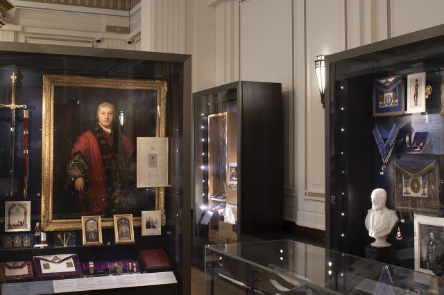 The Royal Arch, Three centuries of English freemasonry, North Gallery, 2020 ©Museum of Freemasonry, London
