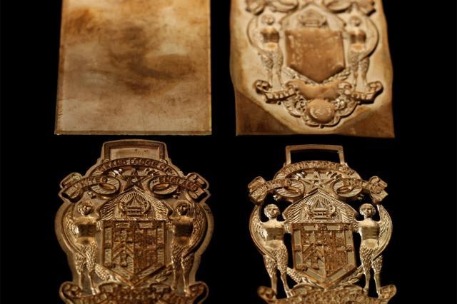 Working parts of a jewel ©Museum of Freemasonry