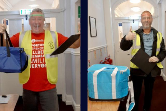 Provincial Grand Lodge South Wales: 75 volunteer drivers for meals and supplies