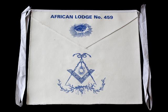 African Lodge apron ©Museum of Freemasonry