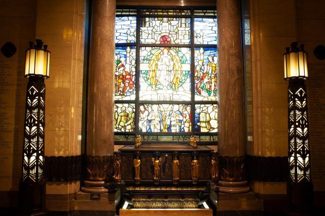Memorial Shrine at Freemasons' Hall ©Museum of Freemasonry, London