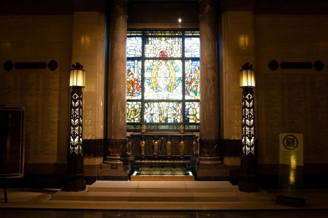Memorial Shrine at Freemasons' Hall ©Museum of Freemasonry, London
