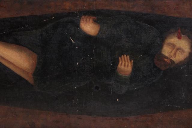 Third degree tracing board ©Museum of Freemasonry, London