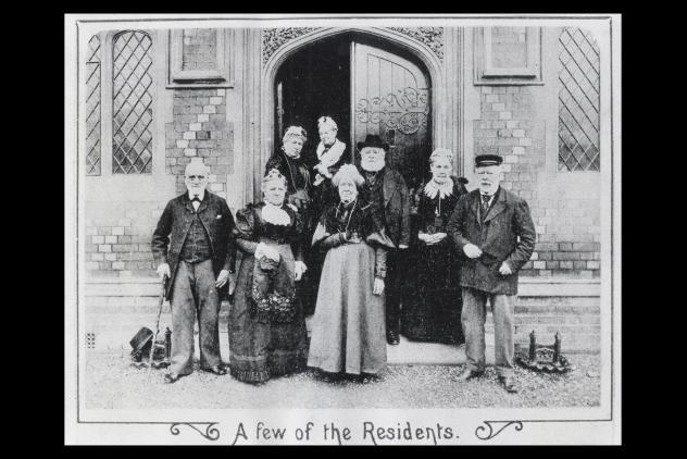The residents of masonic charity, c.1900 ©Museum of Freemasonry, London