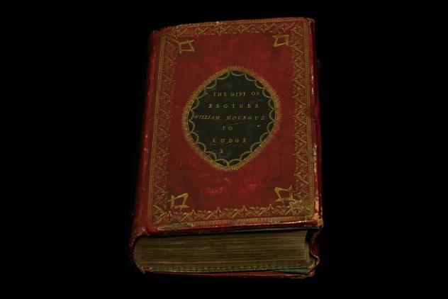 William Mourgue Bible, c1760 ©Museum of Freemasonry